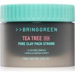 BRINGGREEN Tea Tree Cica Pore Clay Pack Strong маска-крем за мазна кожа склонна към акне 100 гр