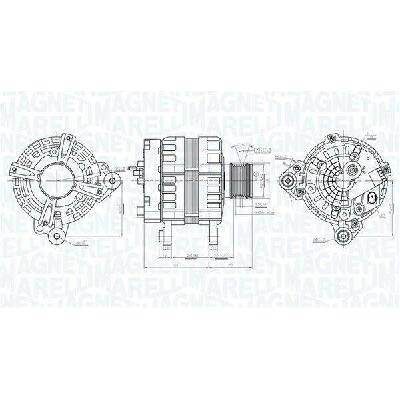 generátor MAGNETI MARELLI 063736193010