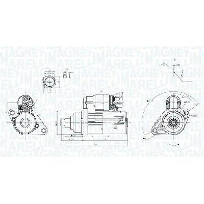 Startér MAGNETI MARELLI MQS5634