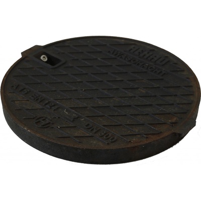 Poklop litinový A15 Midas do 1,5t kulatý uzamykatelný se šroubem DN400 na hladkou trubku – Zboží Mobilmania
