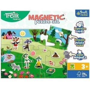Trefl 9el magnet puzzle card clubs day