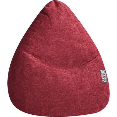 Beanbag sedací vak Alfa XXL 80 x 130 cm červený