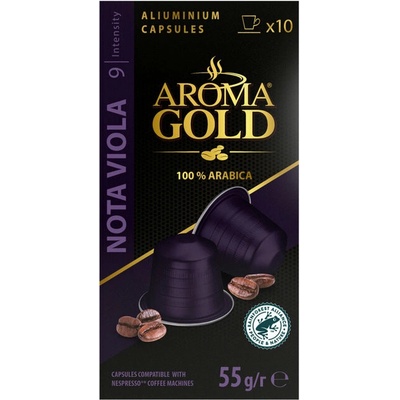 AROMA GOLD kapsle Nota Viola 55 g 10 ks