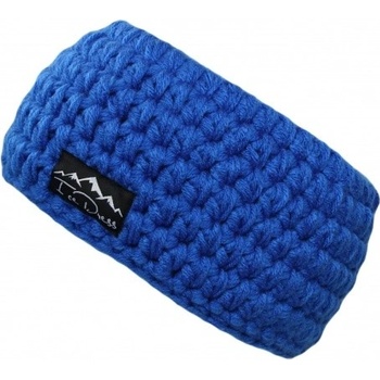 IceDress Zimná pletená čelenka MOUNT DIABLO tmavo modrá