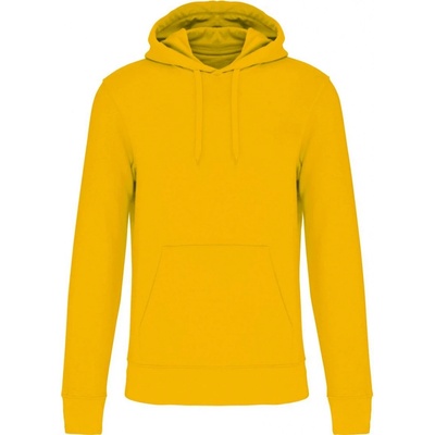 Kariban K4027 pánska ekologická mikina s kapucňou 20.4027 yellow