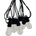 Baterie Centrum LED Външна декоративна верига 10xLED/0, 36W/230V 8 m IP44 черна (BC0779)