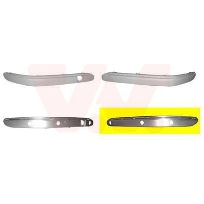 Ozdobna / ochranna lista, naraznik VAN WEZEL 3032583
