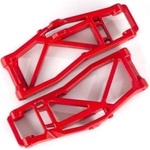 Traxxas долно шаси рамо червено (2) (за WideMaxx)
