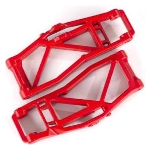 Traxxas долно шаси рамо червено (2) (за WideMaxx)