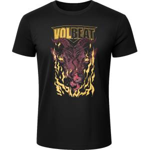 HYBRIS мъжка тениска Volbeat - In The Barn - черна - HYBRIS - WMX-1-VB011-BK