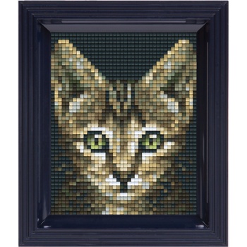 Image 1 of Pixelhobby Мозайка с рамка и пиксели Classic, Pixelhobby - Котка (31456)