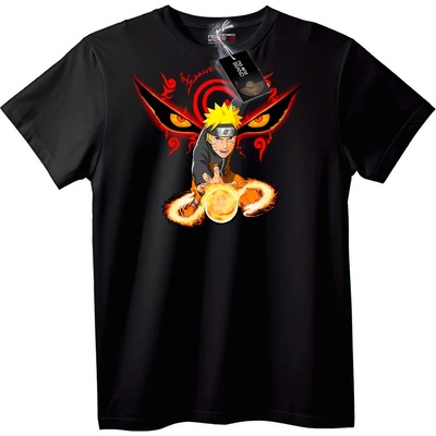 NOONEBRAND Тениска Naruto Uzumaki с Расенган - 5XL, White