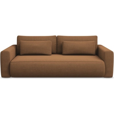 makamii Теракотен разтегателен диван с място за съхранение 238 cm Kapua - Makamii (KAPUA_3SF_24_P1_C9)