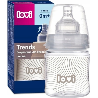 Lovi lahev trends harmony transparentní 120 ml