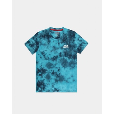 Marvel Universe Classic Marvel Tie Dye Icon Men's T-Shirt blue