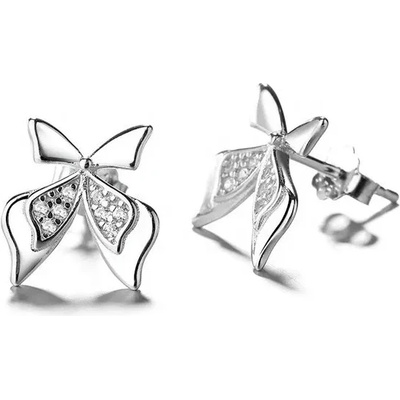 Majya stříbrné náušnice MAŠLIČKA 10150