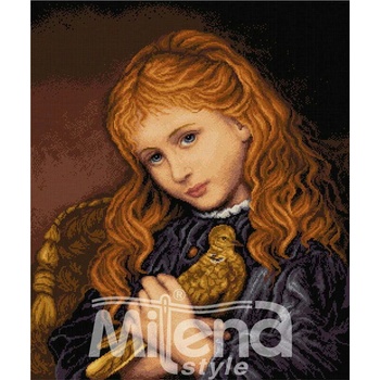 Milena Style Гургулицата - гоблен със схема конци Ariadna 1: 1