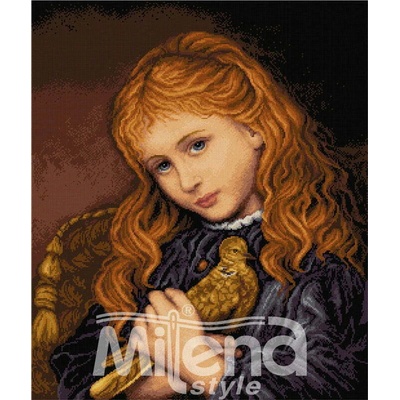 Milena Style Гургулицата - гоблен със схема конци Ariadna 1: 1