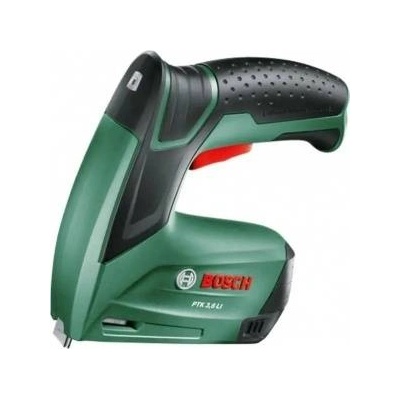 Bosch Електрически телбод Bosch PTK 0603968220, 3.6 V, 1.5 Ah, 30 удара/мин, 1000 скоби тип 53 дължина 8 мм, Картонена кутия, Зарядно