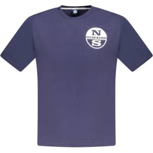 North sails Тениска с къс ръкав за мъже north sails, Размер 2xl, Цвят Синьо (996024000_bl0802)