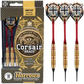 Harrows Corsair soft 16g K2 červená