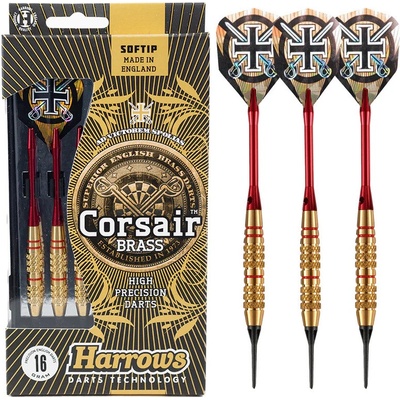 Harrows Corsair soft 16g K2 červená
