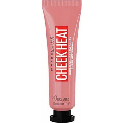 Maybelline Face Studio Cheek Heat krémová tvářenka 30 Coral Ember 10 ml