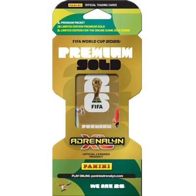 Panini Fifa world cup 2026 - adrenalyn - ЗЛАТЕН ПАКЕТ