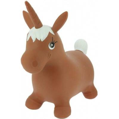 Equi-Kids Hopsadlo Unicorn hnědá/bílá