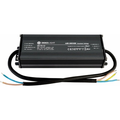 Deko-Light napájení IP, CV, V6-75-12 konstantní napětí 0-6250 mA IP67 12V DC 75,00 W 872084