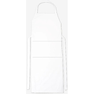 Cg Workwear Verona Dlhá pracovná zástera s trakmi 01145-01 Cool Grey 110 x 75 cm