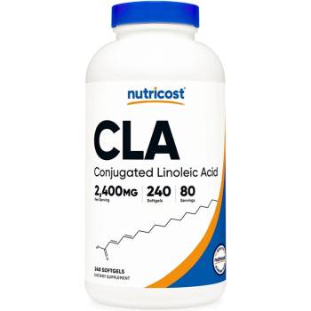 Nutricost Конюгирана линолова киселина 800 mg 240 софтгел капсули | Nutricost (57311 (083101) NC)