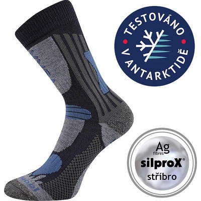 Voxx Vision Dětské sportovní ponožky s Merino vlnou tmavě modrá