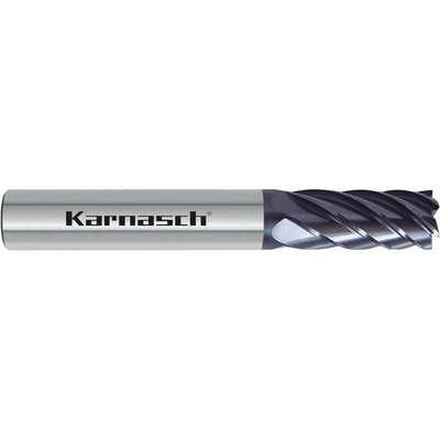 SK fréza pr. 8,0 x 22 x 70 mm 6bř. R0,5 do kalené oceli 68HRC , Karnasch KCH-306456080005022