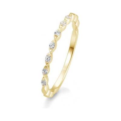 Sofia Diamonds zlatý prsteň s diamantmi BE41 05708 Y