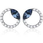 Silenti Jewelry Сребърни обеци "Морска Светлина