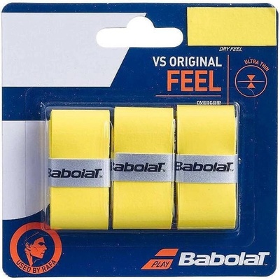 Грипове Babolat VS ORIGINAL x3 - yellow (653040-142)