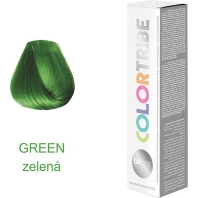 BBcos Color Tribe barva na vlasy Green 100 ml