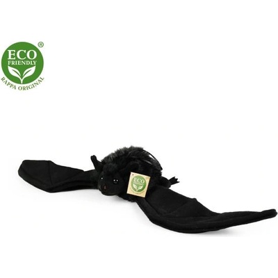 Rappa Плюшено черно прилепче 16 см eco-friendly