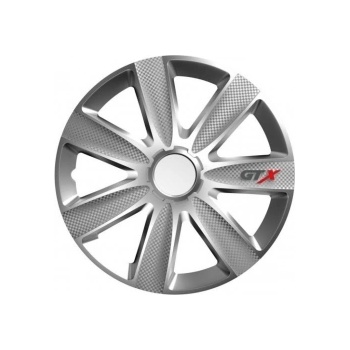 Versaco Тасове за джанти 15'' Versaco Carbon GTX - Silver