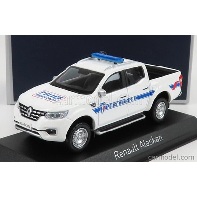 Norev Renault Alaskan Pick-up Police Municipale 2018 Bílá 1:43