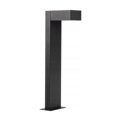 Stĺpikové svietidlo obdĺžnikové Kanlux Legino GX53 80 cm čierne