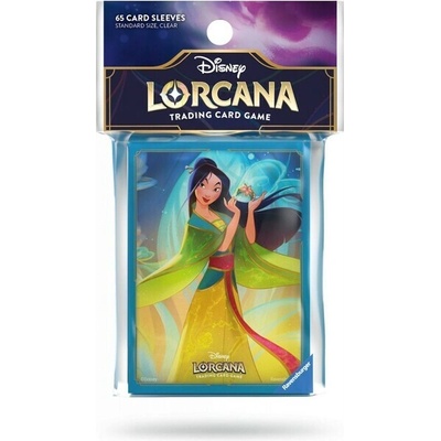 Disney Lorcana TCG Fabled MULAN Obaly 65ks