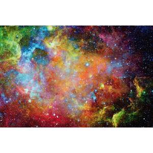 DIMEX ART Флизелинов фототапет галактически елементи 375 x 250 см