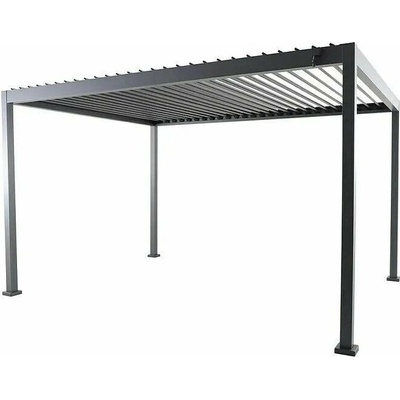 Sunfun Milos Pergola s nastaviteľnou strechou, 2,94 × 3,86 m, výška: 2,36 cm, antracit, GFA40015R