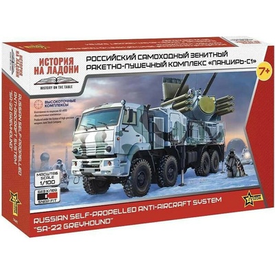 ZVEZDA Snap Kit military 7441 - Russian system Pantsir-S1 "SA-22 Greyhound" 1:100 CF_32-7441