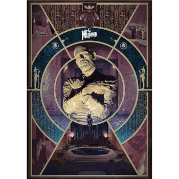 FaNaTttiK Арт принт FaNaTtik Horror: Universal Monsters - The Mummy (Limited Edition) (FNTK-UV-UMTM01)