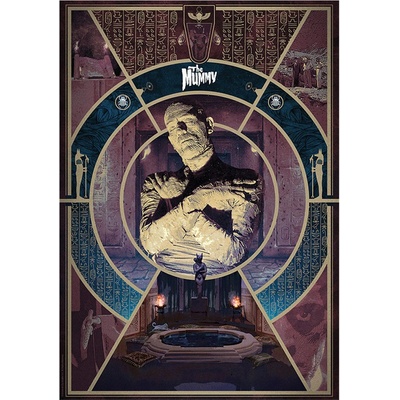 FaNaTttiK Арт принт FaNaTtik Horror: Universal Monsters - The Mummy (Limited Edition) (FNTK-UV-UMTM01)