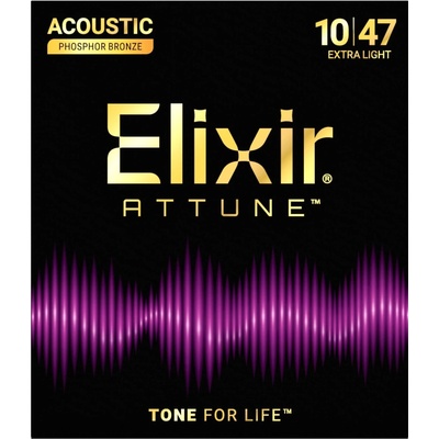 Elixir ATTUNE Phosphore Bronze Extra light