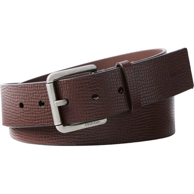 Calvin Klein Pánský kožený opasek Classic Round LV04D7098GP5L